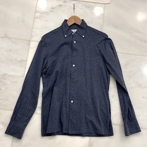 Beautiful Emmanuel Berg fine shirting patterned button down